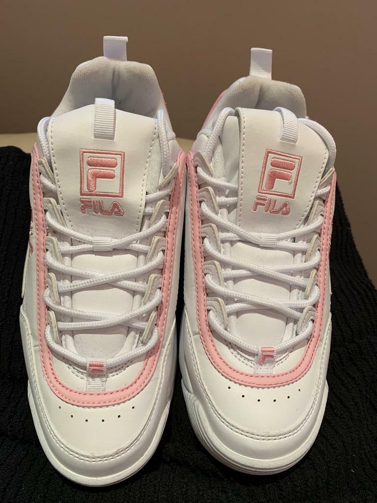 ladies white trainers size 6